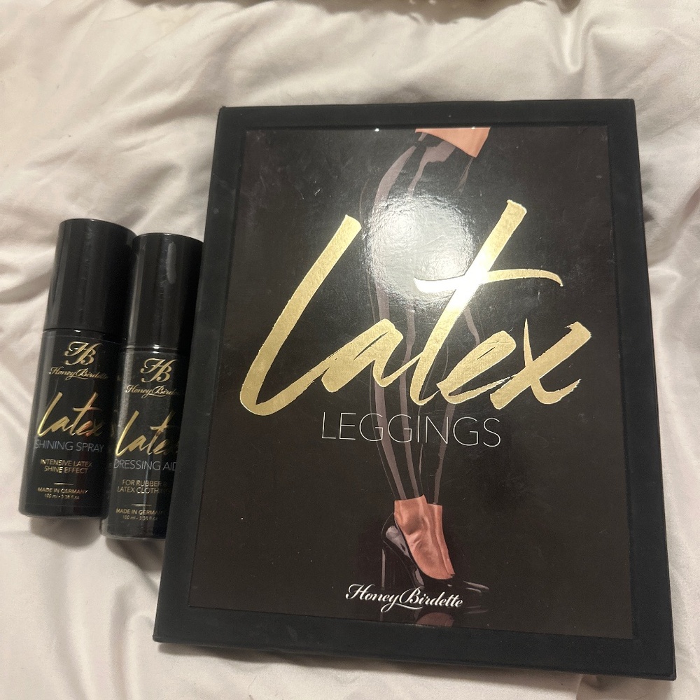 Honey birdette latex leggings